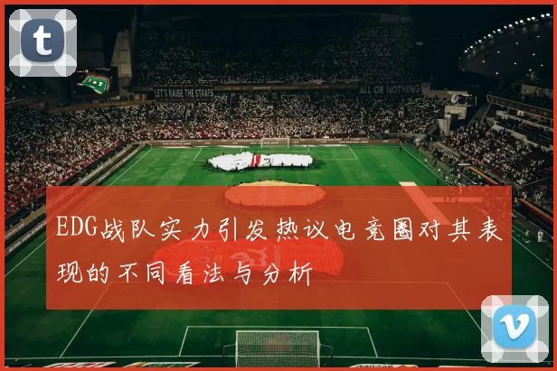 EDG战队实力引发热议电竞圈对其表现的不同看法与分析